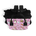 Fast Food Multi Pocket Backpack Multi Pocket Backpack Food Printed Offshore
