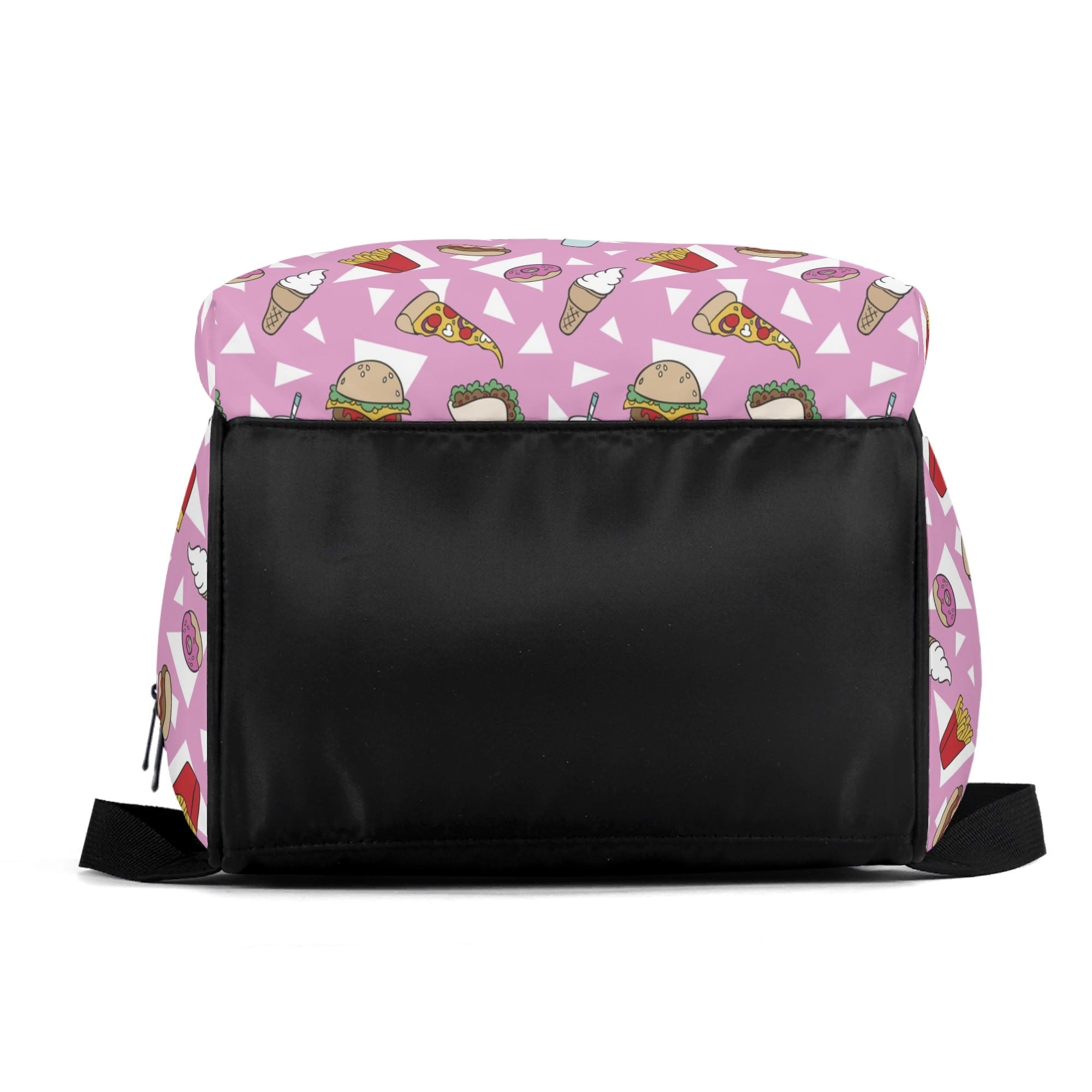 Fast Food Multi Pocket Backpack Multi Pocket Backpack Food Printed Offshore