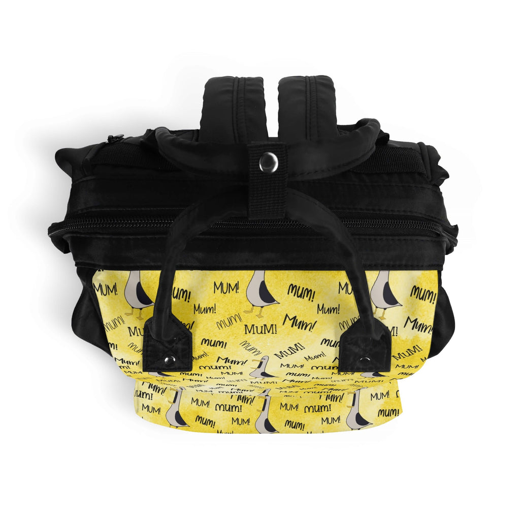 Mum Seagull Multi Pocket Backpack Multi Pocket Backpack animal Mum Printed Offshore