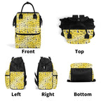 Mum Seagull Multi Pocket Backpack Multi Pocket Backpack animal Mum Printed Offshore