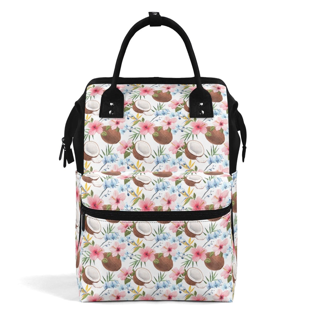 Coconuts Multi Pocket Backpack Default Title Multi Pocket Backpack Food Printed Offshore