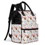 Coconuts Multi Pocket Backpack Multi Pocket Backpack Food Printed Offshore