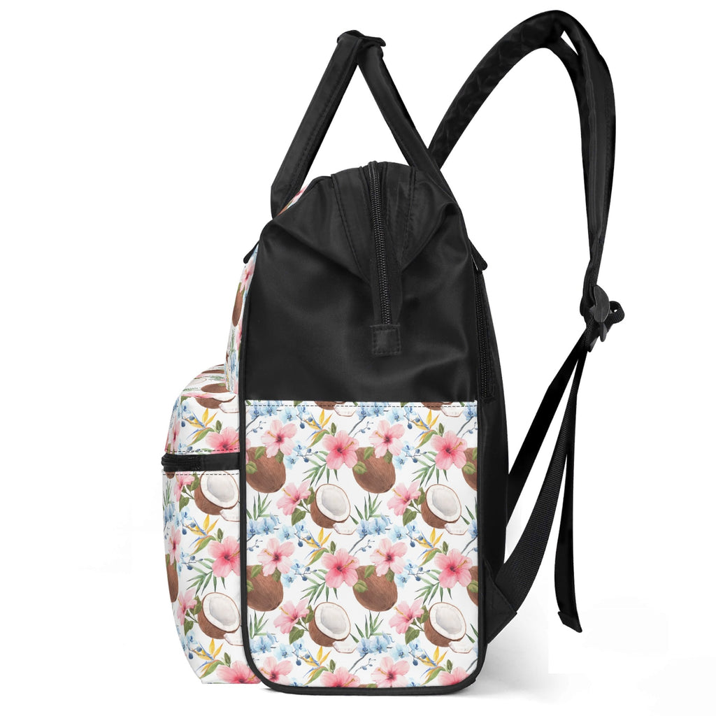 Coconuts Multi Pocket Backpack Multi Pocket Backpack Food Printed Offshore