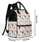 Coconuts Multi Pocket Backpack Multi Pocket Backpack Food Printed Offshore
