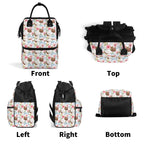 Coconuts Multi Pocket Backpack Multi Pocket Backpack Food Printed Offshore