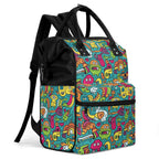 Crazy Characters Multi Pocket Backpack Multi Pocket Backpack Printed Offshore Sci Fi
