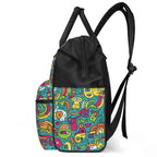 Crazy Characters Multi Pocket Backpack Multi Pocket Backpack Printed Offshore Sci Fi