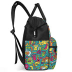 Crazy Characters Multi Pocket Backpack Multi Pocket Backpack Printed Offshore Sci Fi