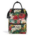 Australian Native Floral Multi Pocket Backpack Default Title Multi Pocket Backpack Plants Printed Offshore
