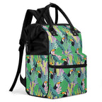 Bright Toucans Multi Pocket Backpack Multi Pocket Backpack animal Printed Offshore