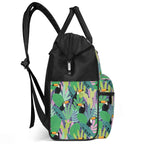 Bright Toucans Multi Pocket Backpack Multi Pocket Backpack animal Printed Offshore