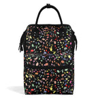 Quavers, Colourful Music Notes Multi Pocket Backpack Default Title Multi Pocket Backpack Music Printed Offshore