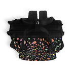 Quavers, Colourful Music Notes Multi Pocket Backpack Multi Pocket Backpack Music Printed Offshore