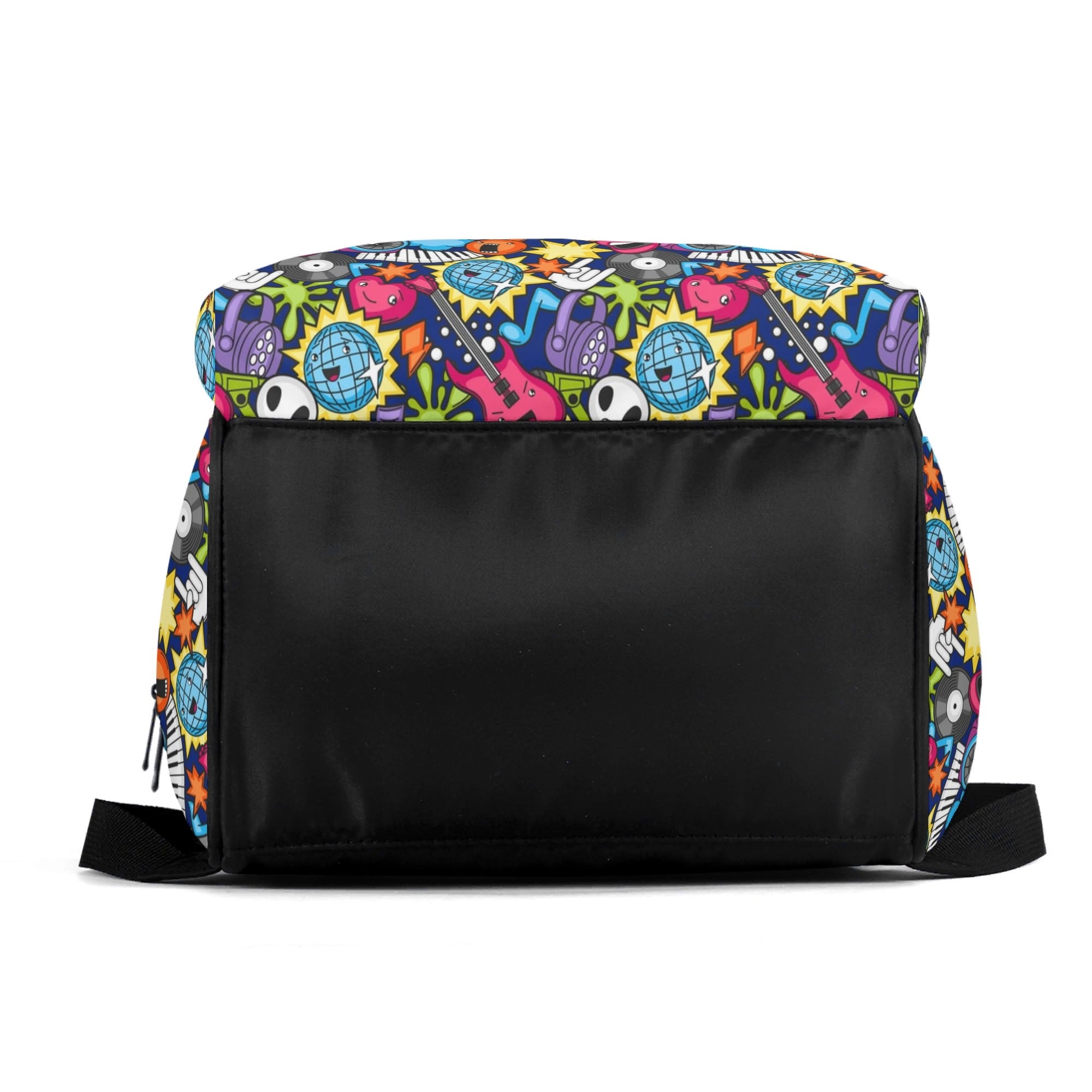 Sticker Music Multi Pocket Backpack Multi Pocket Backpack Music Printed Offshore