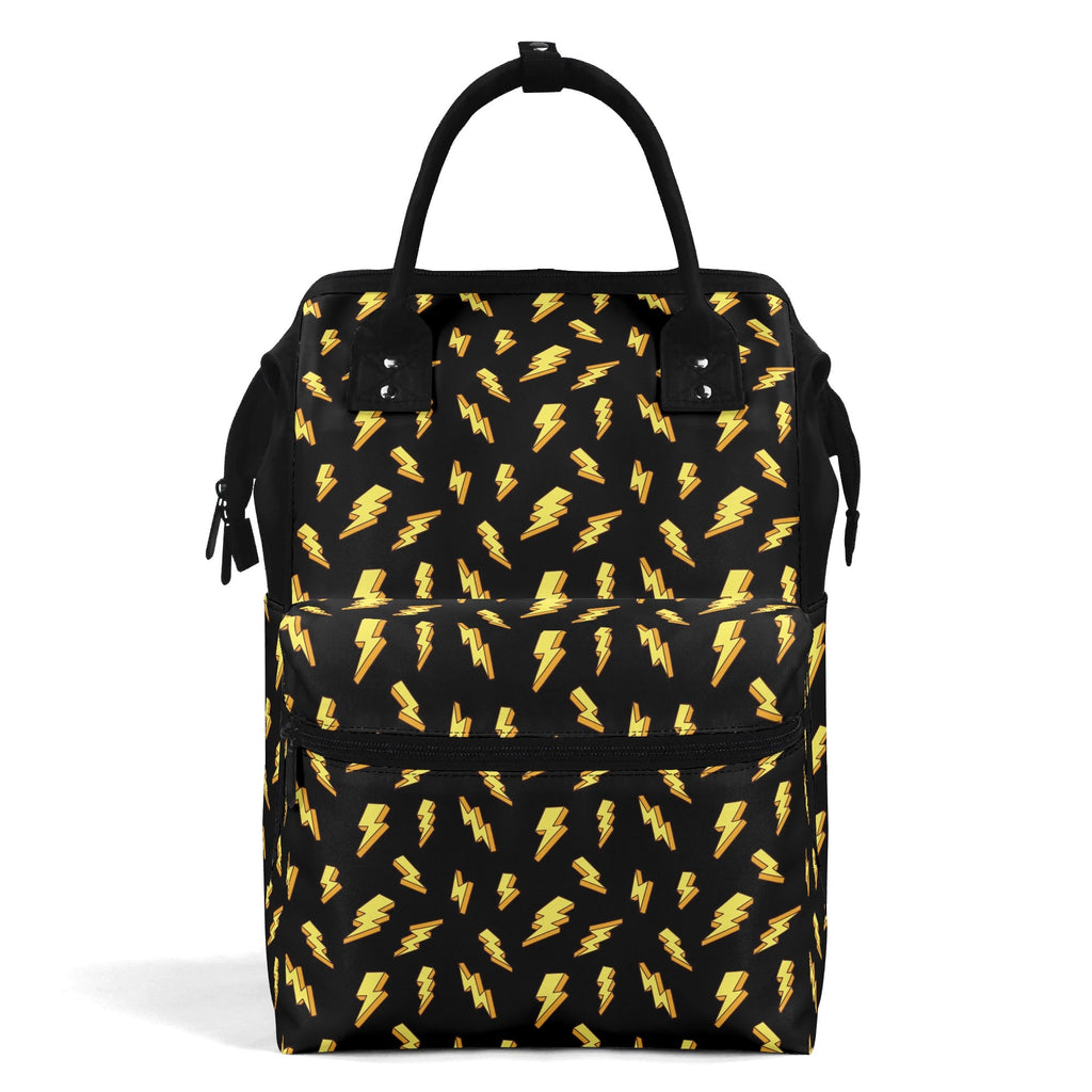Lightning Bolts, Comic Book Multi Pocket Backpack Default Title Multi Pocket Backpack comic Printed Offshore