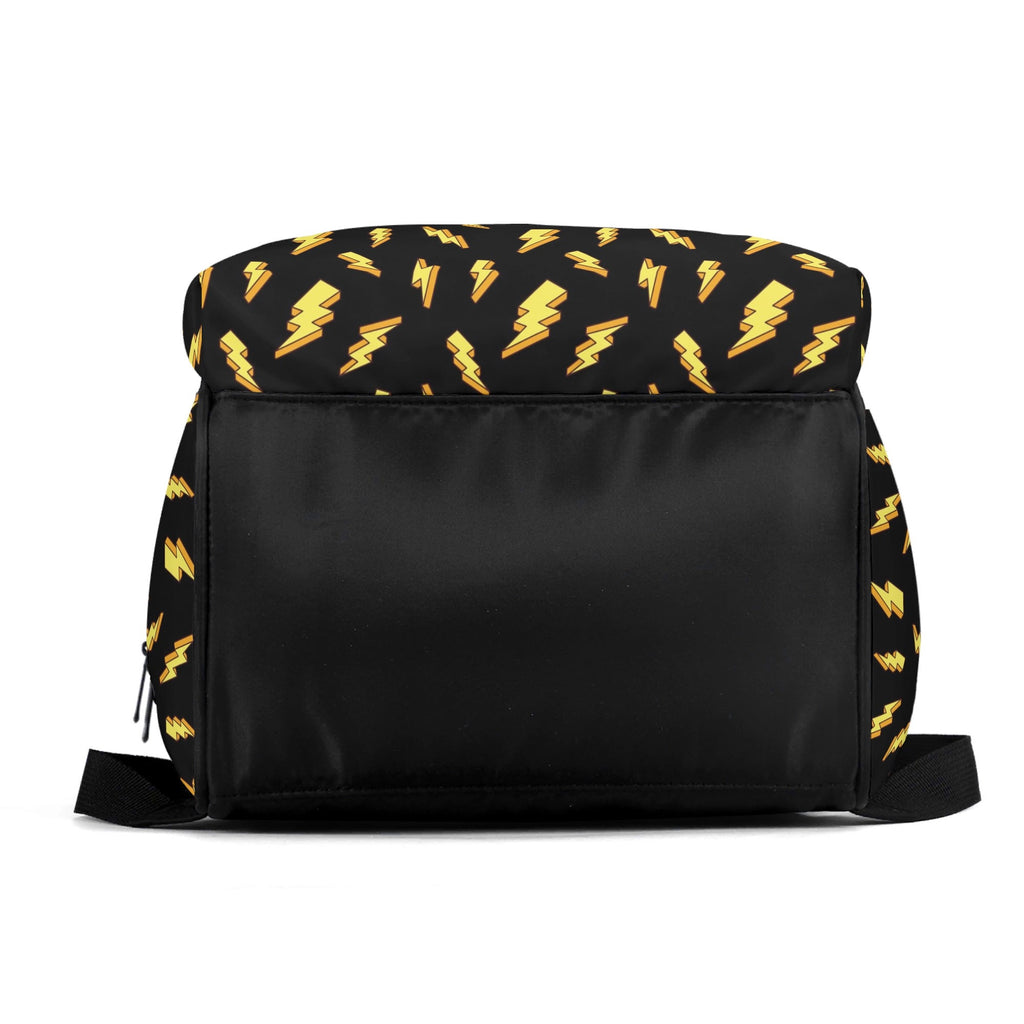 Lightning Bolts, Comic Book Multi Pocket Backpack Multi Pocket Backpack comic Printed Offshore