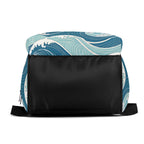 Ocean Waves Multi Pocket Backpack Multi Pocket Backpack Ocean Printed Offshore Surf