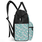 Comic Book Speech Bubbles Multi Pocket Backpack Multi Pocket Backpack comic Printed Offshore