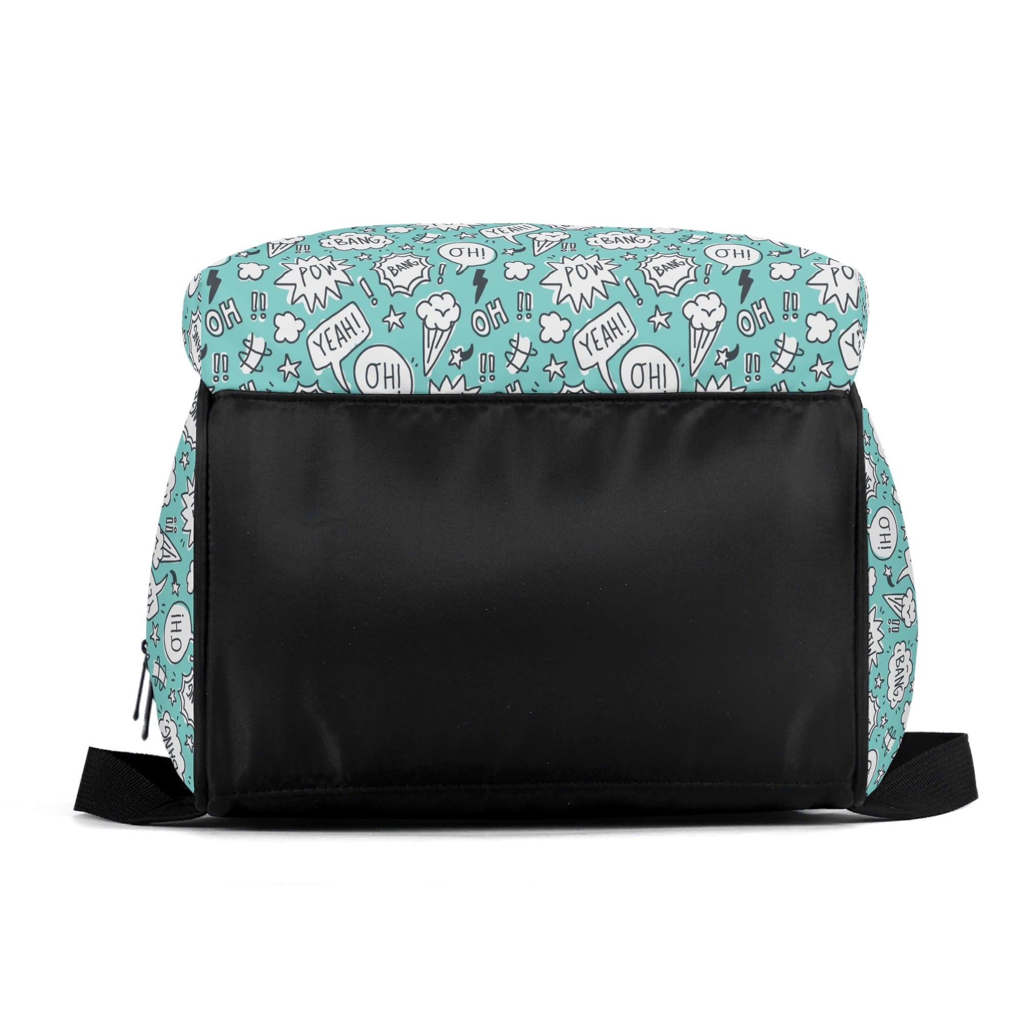 Comic Book Speech Bubbles Multi Pocket Backpack Multi Pocket Backpack comic Printed Offshore