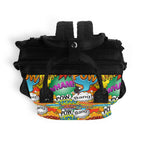 Comic Book 2 Multi Pocket Backpack Multi Pocket Backpack comic Printed Offshore