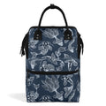 Blue Fish Multi Pocket Backpack Default Title Multi Pocket Backpack animal Printed Offshore