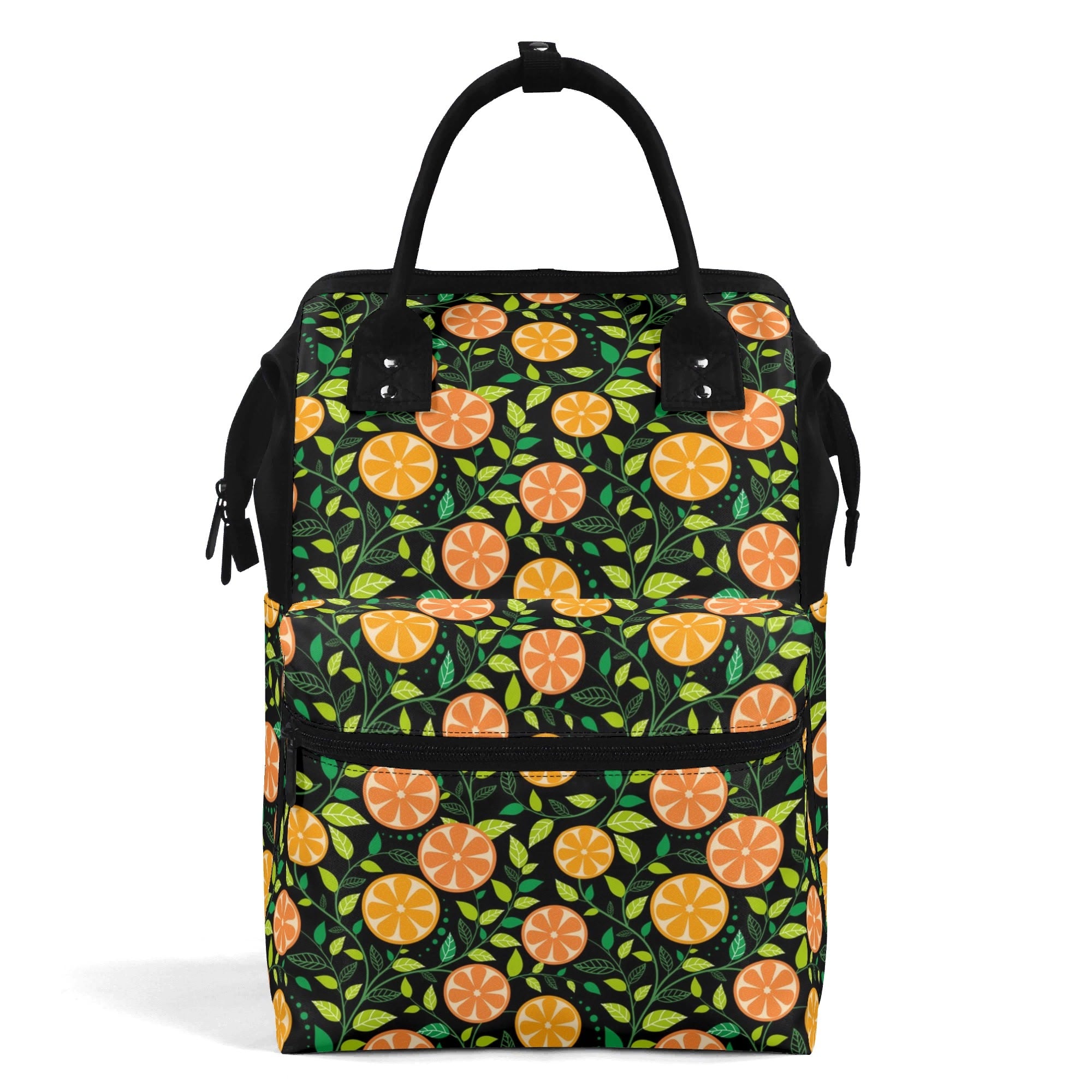 Oranges Multi Pocket Backpack Default Title Multi Pocket Backpack Food Printed Offshore