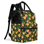 Oranges Multi Pocket Backpack Multi Pocket Backpack Food Printed Offshore