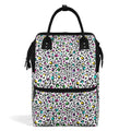 Animal Print In Colour Multi Pocket Backpack Default Title Multi Pocket Backpack animal Printed Offshore
