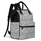 Animal Print In Colour Multi Pocket Backpack Multi Pocket Backpack animal Printed Offshore