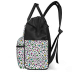 Animal Print In Colour Multi Pocket Backpack Multi Pocket Backpack animal Printed Offshore