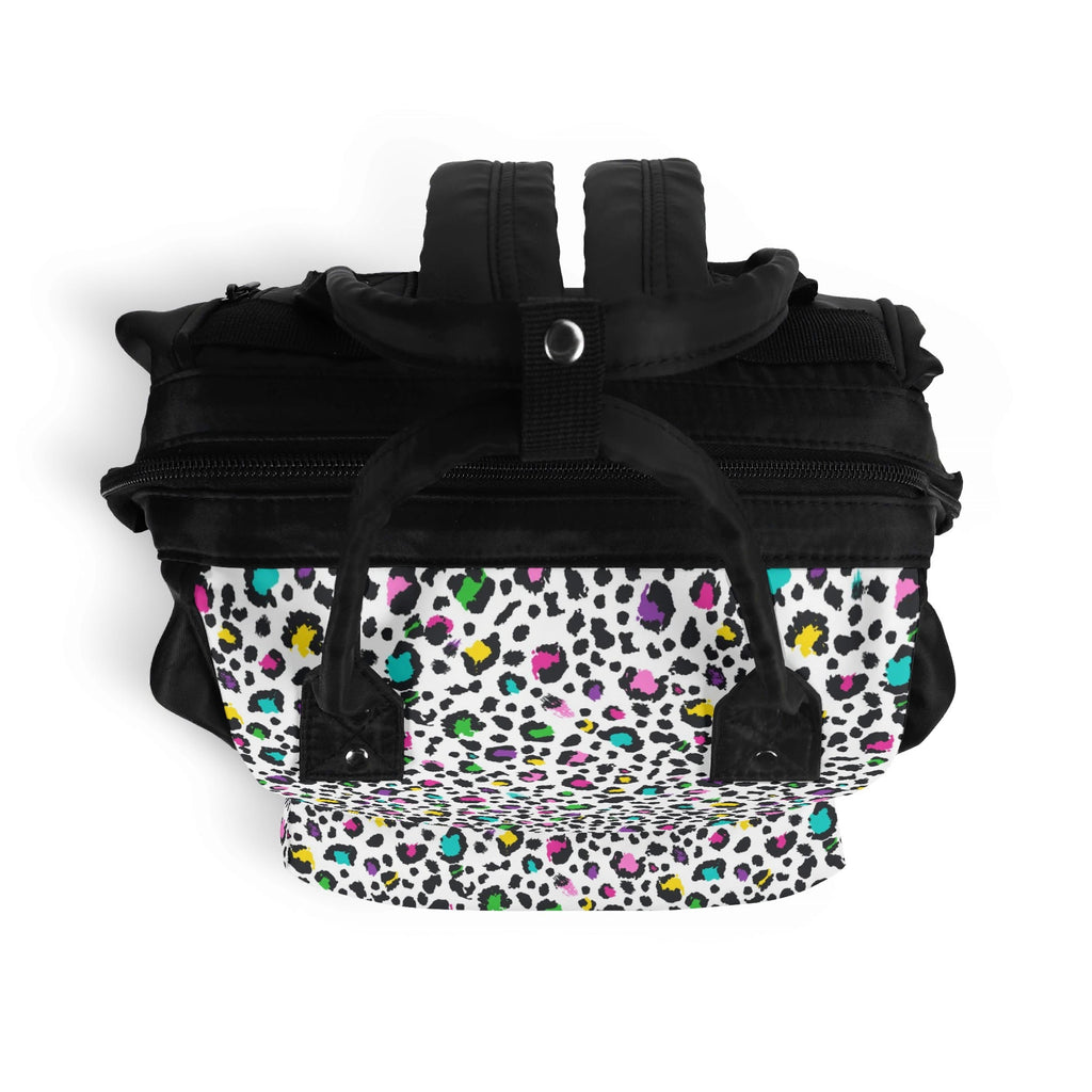 Animal Print In Colour Multi Pocket Backpack Multi Pocket Backpack animal Printed Offshore