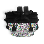 Animal Print In Colour Multi Pocket Backpack Multi Pocket Backpack animal Printed Offshore