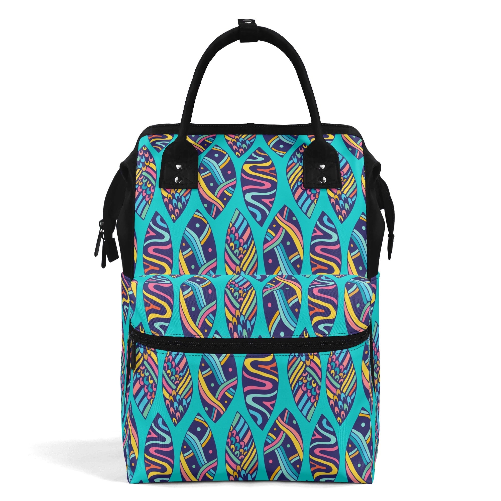 Surfboards Multi Pocket Backpack Default Title Multi Pocket Backpack Printed Offshore Surf