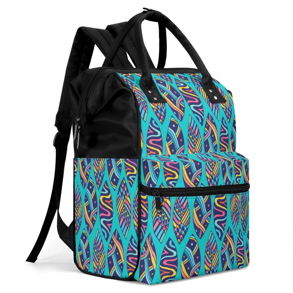 Surfboards Multi Pocket Backpack Multi Pocket Backpack Printed Offshore Surf
