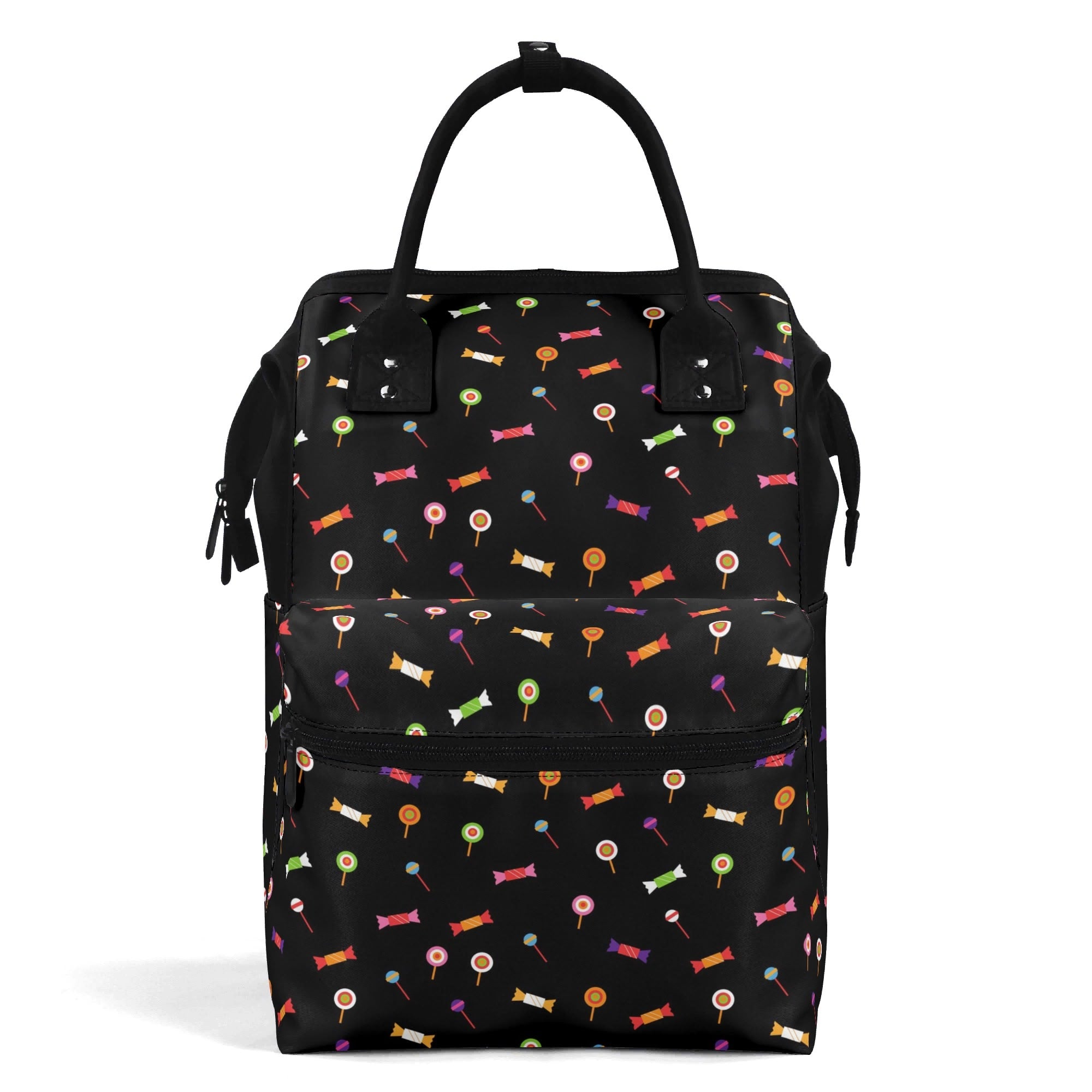 Candy Multi Pocket Backpack Default Title Multi Pocket Backpack Food Printed Offshore