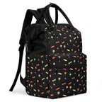 Candy Multi Pocket Backpack Multi Pocket Backpack Food Printed Offshore