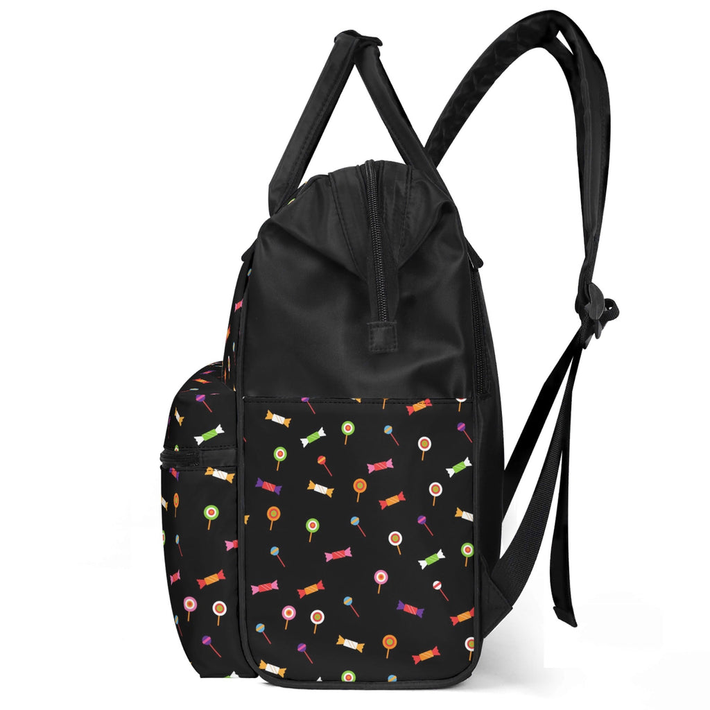 Candy Multi Pocket Backpack Multi Pocket Backpack Food Printed Offshore