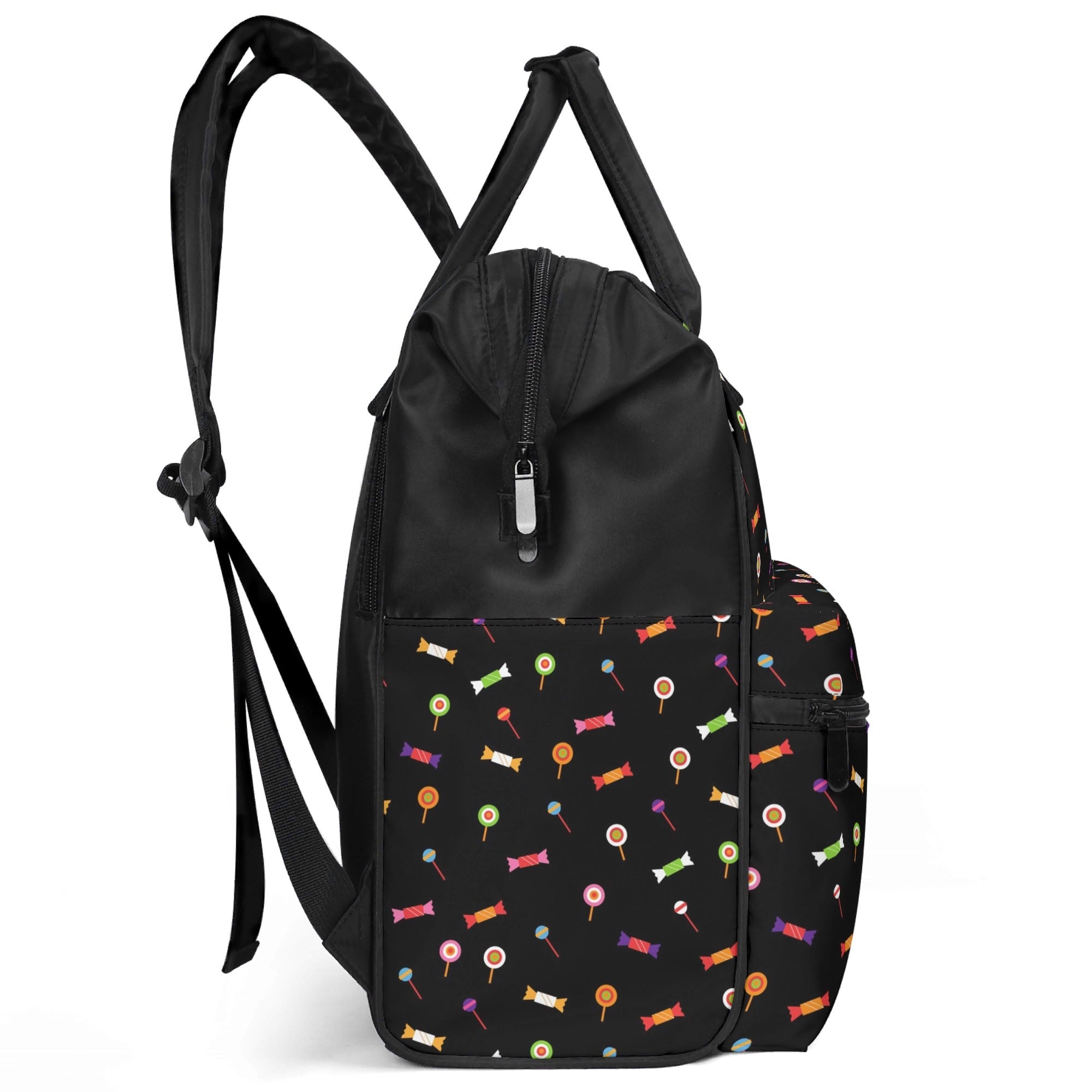 Candy Multi Pocket Backpack Multi Pocket Backpack Food Printed Offshore