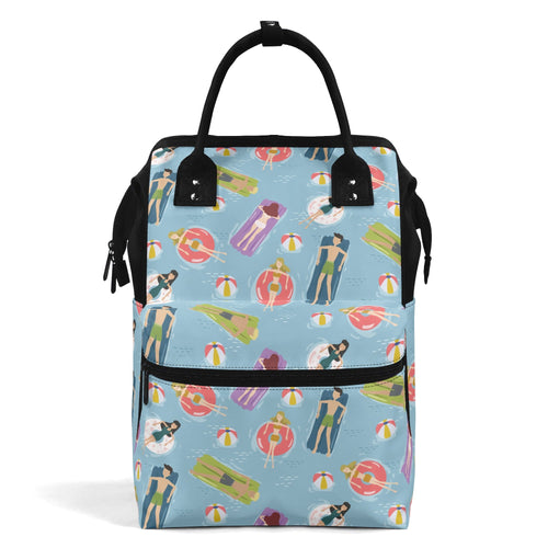 Beach Float Multi Pocket Backpack Default Title Multi Pocket Backpack Printed Offshore Summer Surf