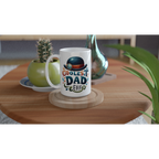 Personalise - Coolest Dad Ever - White 15oz Ceramic Mug Personalised 15oz Mug customise Dad Globally Fulfilled personalise