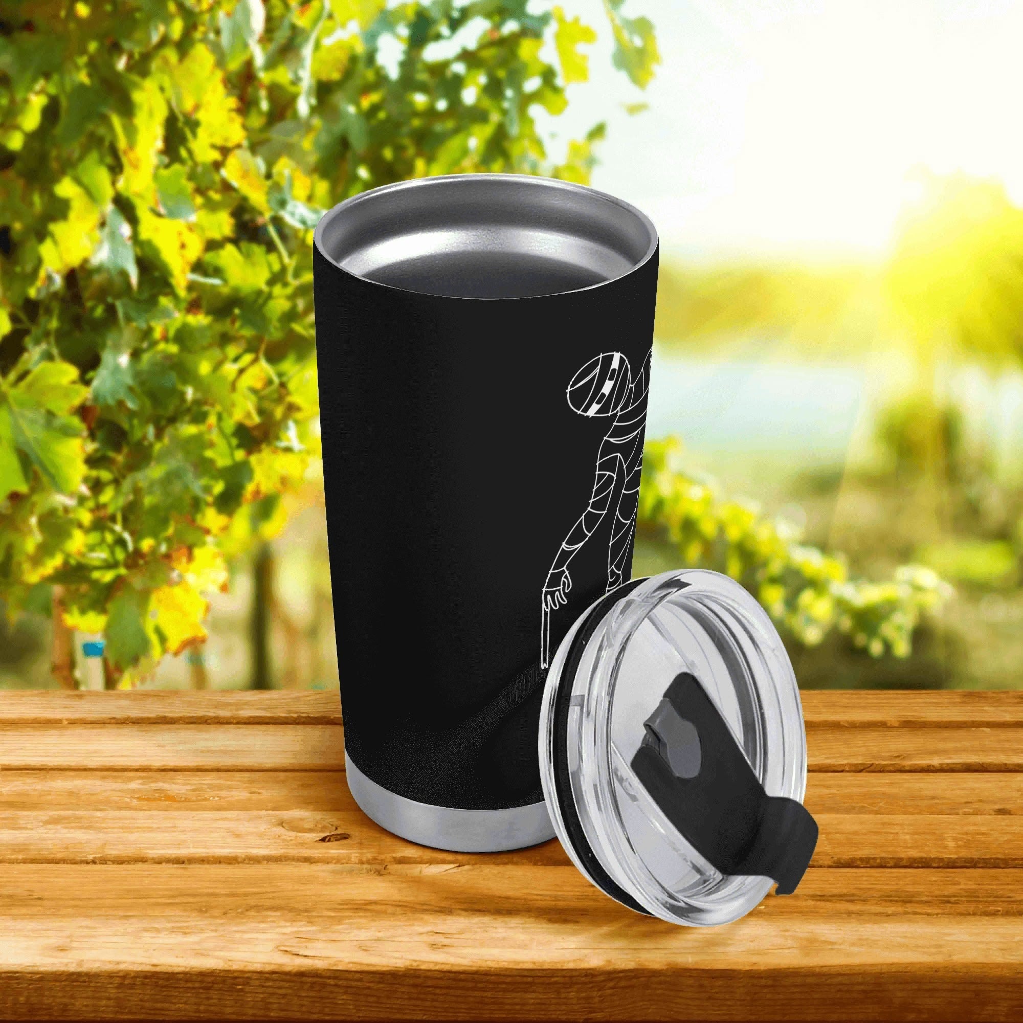 Personalised - Mummy Needs A Coffee - Stainless Steel 20oz Travel Mug Personalised 20oz Travel Mug Coffee Mum Printed Offshore