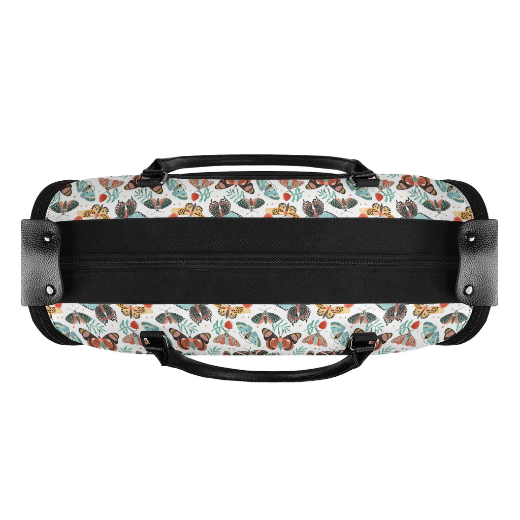 Personalised Pretty Moths And Butterflies Foldable Travel Bag Personalised Foldable Travel Bag animal Printed Offshore