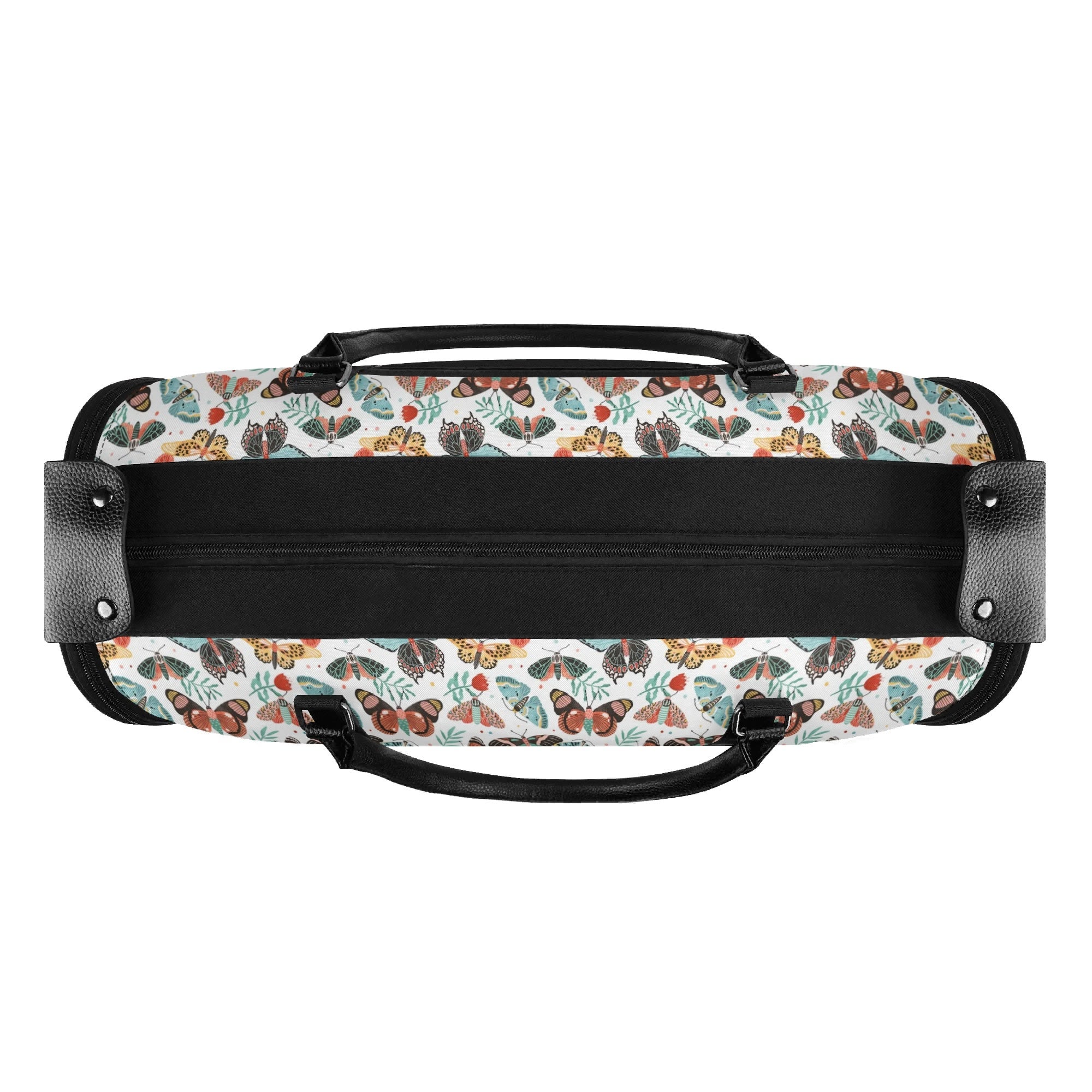 Personalised Pretty Moths And Butterflies Foldable Travel Bag Personalised Foldable Travel Bag animal Printed Offshore