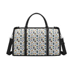 Personalised All About Space Foldable Travel Bag Black Personalised Foldable Travel Bag Printed Offshore Space