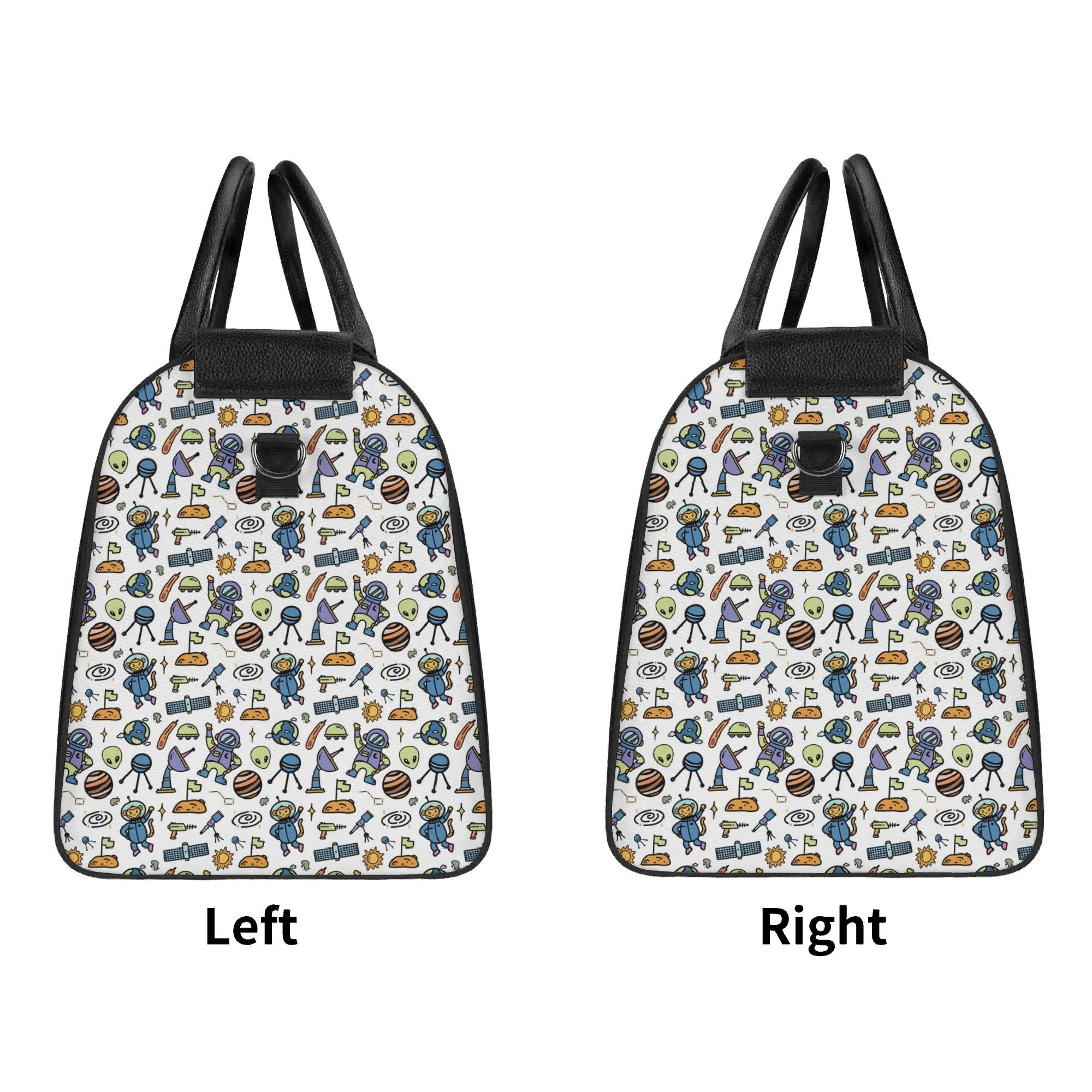Personalised All About Space Foldable Travel Bag Personalised Foldable Travel Bag Printed Offshore Space