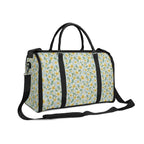 Personalised Delicate Frangipani Foldable Travel Bag Personalised Foldable Travel Bag Plants Printed Offshore