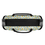 Personalised Delicate Frangipani Foldable Travel Bag Personalised Foldable Travel Bag Plants Printed Offshore