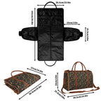 Personalised Dark Butterfly Foldable Travel Bag Personalised Foldable Travel Bag animal Printed Offshore