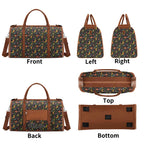 Personalised Dark Butterfly Foldable Travel Bag Personalised Foldable Travel Bag animal Printed Offshore