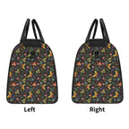Personalised Dark Butterfly Foldable Travel Bag Personalised Foldable Travel Bag animal Printed Offshore